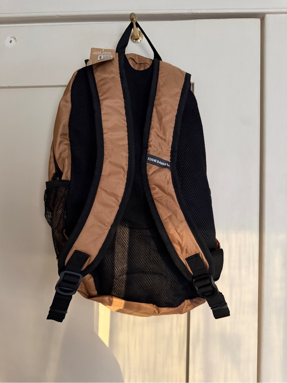 Eddie Bauer Brown Backpack with Black Accents - Picture 2 of 4